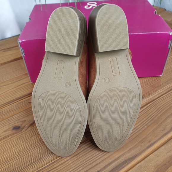 Sonoma Angelfish Booties Cognac Sz. 9 - Picture 8 of 10